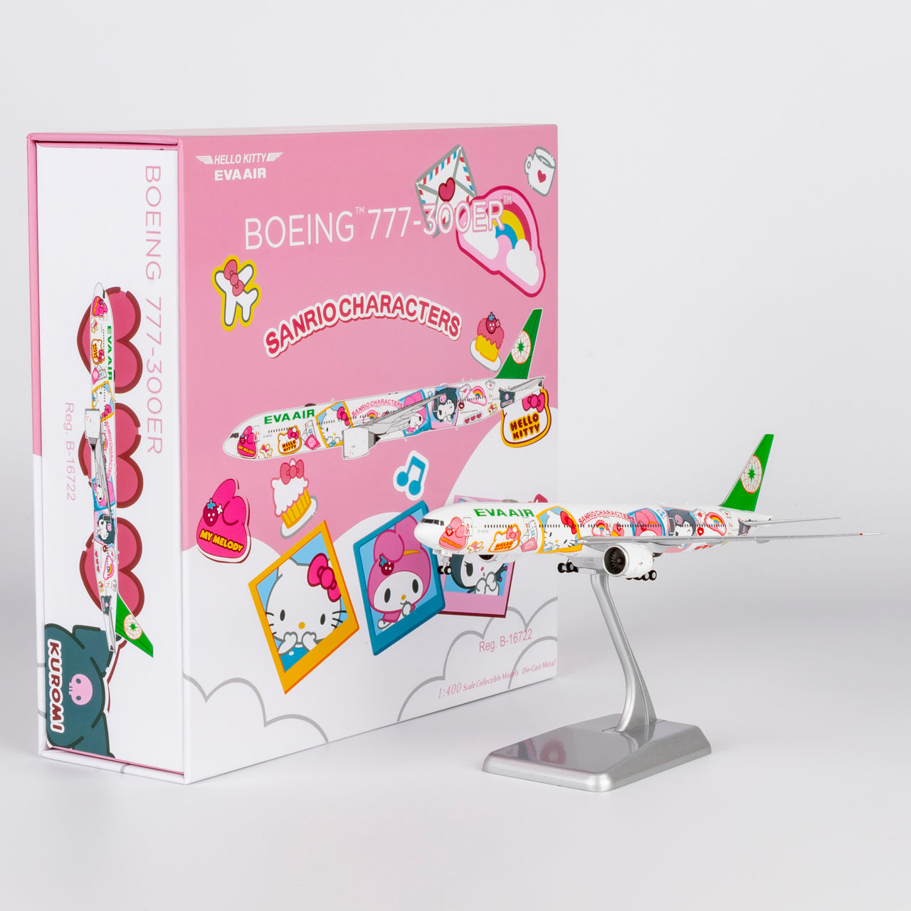 1/400 EVA Air Boeing 777-300ER B-16722 NG73075 - cover